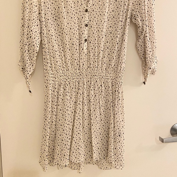 Club Monaco shirred waist mini dress - Picture 2 of 5